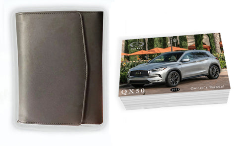 2021 Infiniti QX50 Owner Manual Car Glovebox Book