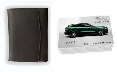 2021 Jaguar F-Pace Owner Manual Car Glovebox Book