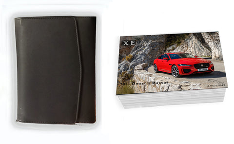 2021 Jaguar XE Owner Manual Car Glovebox Book