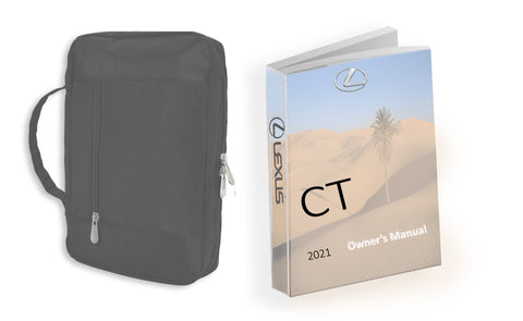 2021 Lexus CT Owner Manual Car Glovebox Book