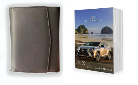 2021 Lexus NX Owner Manual Car Glovebox Book