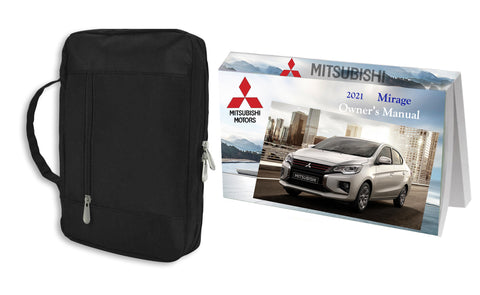 2021 Mitsubishi Mirage Owner Manual Car Glovebox Book