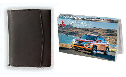 2021 Mitsubishi Outlander Owner Manual Car Glovebox Book