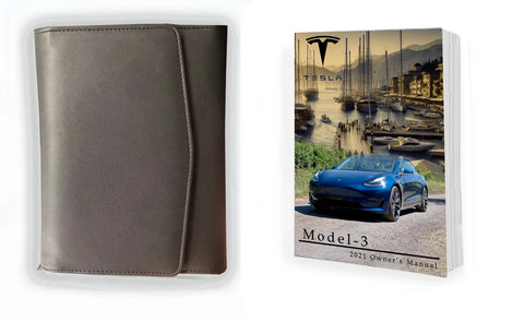 2021 Tesla Model 3  Owner Manual Car Glovebox Book