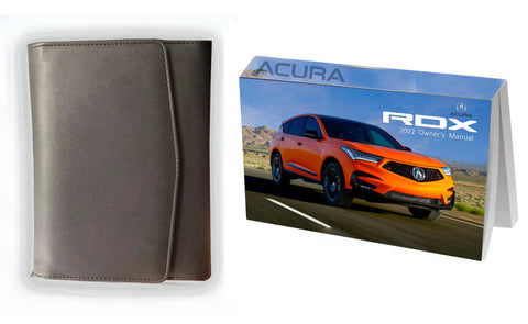 2022 Acura RDX Owner Manual Car Glovebox Book