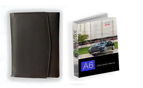 2022 Audi A6 Owner Manual Car Glovebox Book