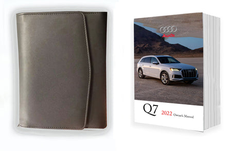 2022 Audi Q7 Owner Manual Car Glovebox Book