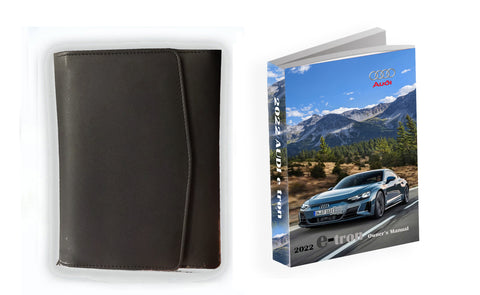 2022 Audi e-tron Owner Manual Car Glovebox Book