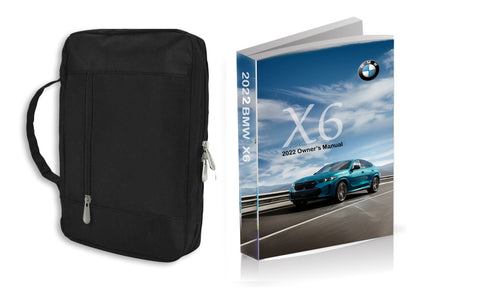 2022 BMW X6 Owner Manual Car Glovebox Book