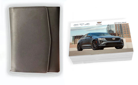 2022 Cadillac CT4 Owner Manual Car Glovebox Book