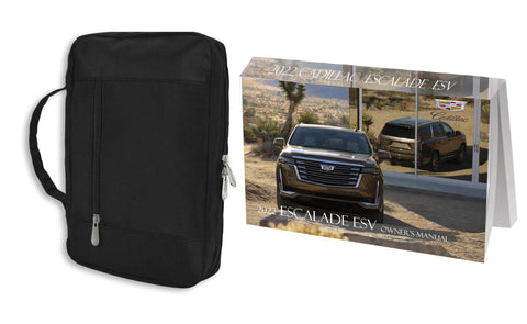 2022 Cadillac Escalade ESV Owner Manual Car Glovebox Book