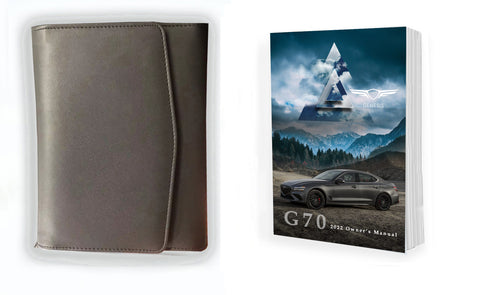 2022 Genesis G70 Owner Manual Car Glovebox Book