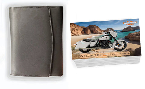 Owner's Manual for 2022 Harley Davidson CVO ROAD GLIDE; Operator's Book &Case