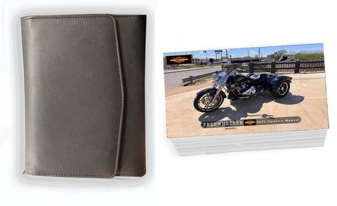 Owner's Manual for 2022 Harley Davidson FREEWHEELER; Operator's Book &Case