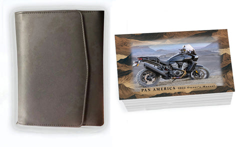 Owner's Manual for 2022 Harley Davidson PAN AMERICA; Operator's Book &Case