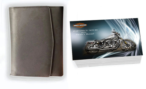 Owner's Manual for 2022 Harley Davidson SPORTSTER XL IRON 883; Operator's Book &Case