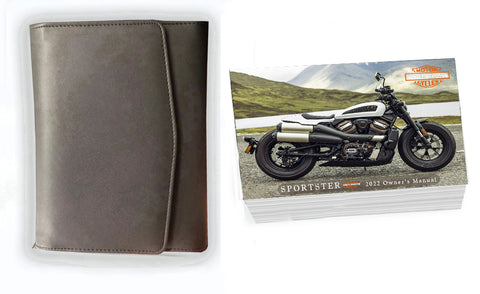 Owner's Manual for 2022 Harley Davidson SPORTSTER; Operator's Book &Case
