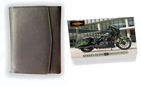 Owner's Manual for 2022 Harley Davidson STREET GLIDE; Operator's Book &Case