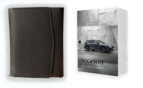 2022 Lexus NX450H Hybrid Owner Manual Car Glovebox Book