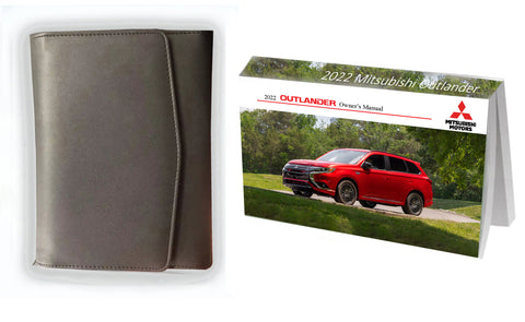 2022 Mitsubishi Outlander Owner Manual Car Glovebox Book