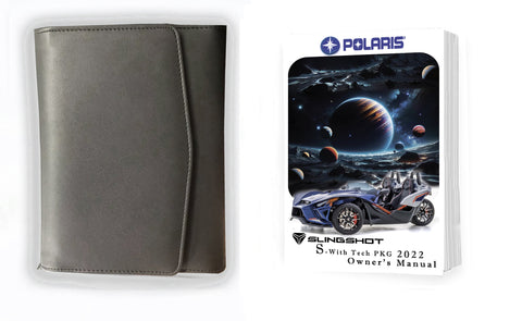 Owner's Manual for 2022 POLARIS Slingshot S Tech PKG Operator's Manual Book & Case