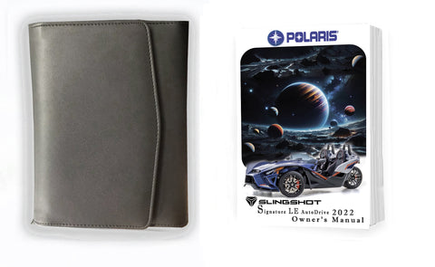 Owner's Manual for 2022 POLARIS Slingshot Signature LE Auto-Drive Operator's Manual Book & Case