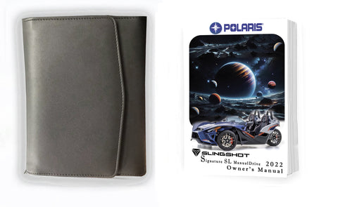 Owner's Manual for 2022 POLARIS Slingshot Signature SL Manual-Drive Operator's Manual Book & Case