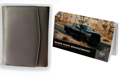 2022 RAM 2500 3500 Owner Manual Car Glovebox Book