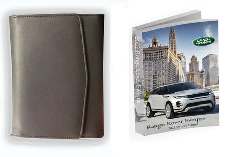 2022 Land Rover Range Rover Evoque Owner Manual Car Glovebox Book