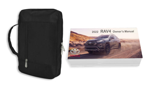 2022 Toyota RAV-4 Owner Manual Car Glovebox Book