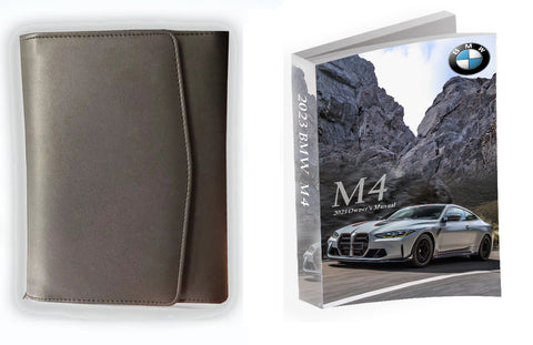 2023 BMW M4 Owner Manual Car Glovebox Book