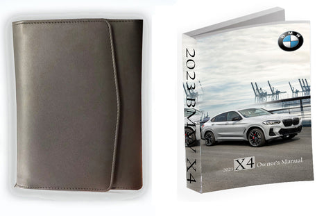 2023 BMW X4 Owner Manual Car Glovebox Book