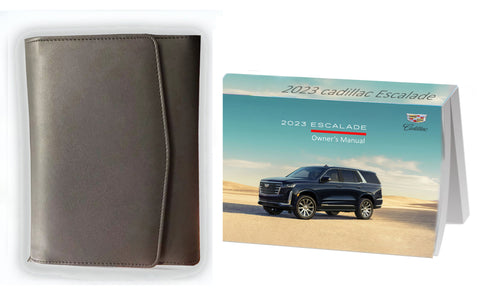 2023 Cadillac Escalade Owner Manual Car Glovebox Book