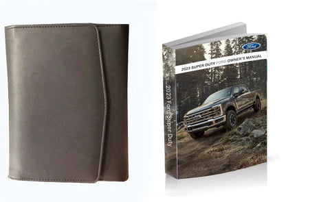 2023 Ford Super Duty Owner Manual Car Glovebox Book