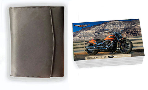 Owner's Manual For 2023 Harley Davidson BREAKOUT 117; Operator's Book & Case