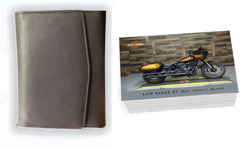 Owner's Manual For 2023 Harley Davidson LOW RIDER ST; Operator's Book & Case