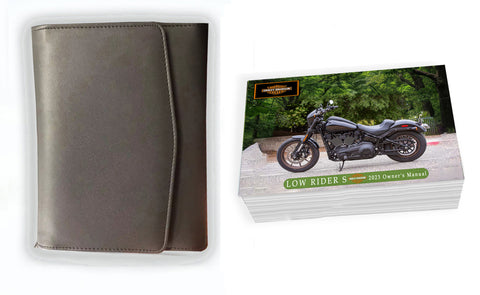 Owner's Manual For 2023 Harley Davidson LOW RIDER S; Operator's Book & Case