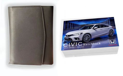 2023 Honda Civic Hatchback Owner Manual Car Glovebox Book