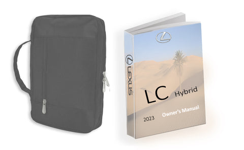 2023 Lexus LC Hybrid Owner Manual Car Glovebox Book
