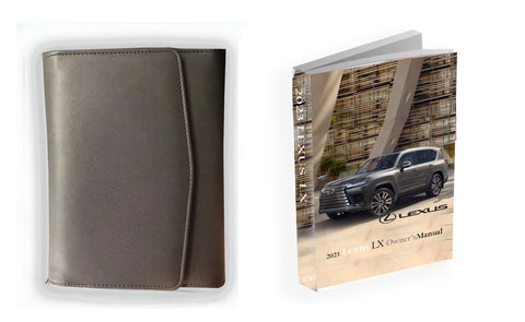 2023 Lexus LX Owner Manual Car Glovebox Book