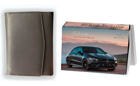 2023 Mercedes-Benz CLA Class Owner Manual Car Glovebox Book