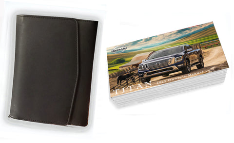 2023 Titan Owner Manual Car Glovebox Book