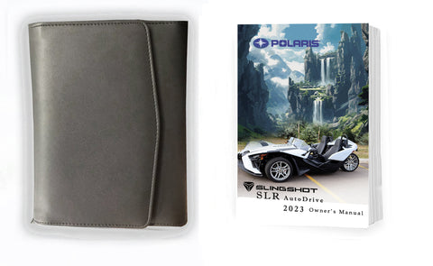 Owner's Manual for 2023 POLARIS Slingshot SLR Auto-Drive Operator's Manual Book & Case