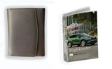 2023 Toyota Highlander Owner Manual Car Glovebox Book - product image of an owner manual book and protective black document pouch