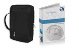 2023 Volkswagen Tiguan Owner Manual Car Glovebox Book - product image of an owner manual book and protective black document pouch