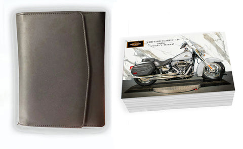 Owner's Manual 2024 Harley Davidson HERITAGE CLASSIC 114 Operator's Book & Case