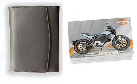 Owner's Manual For 2024 Harley Davidson LIVEWIRE S2DELMAR Operators Book & Case