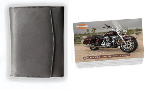 Owner's Manual For 2024 Harley Davidson ROAD KING; Operator's Book & Case