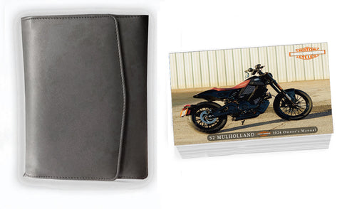 Owner's Manual For 2024 Harley Davidson S2 MULHOLLAND; Operator's Book & Case