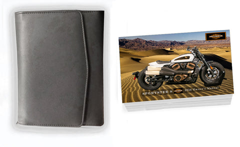 Owner's Manual For 2024 Harley Davidson SPORTSTER s; Operator's Book & Case